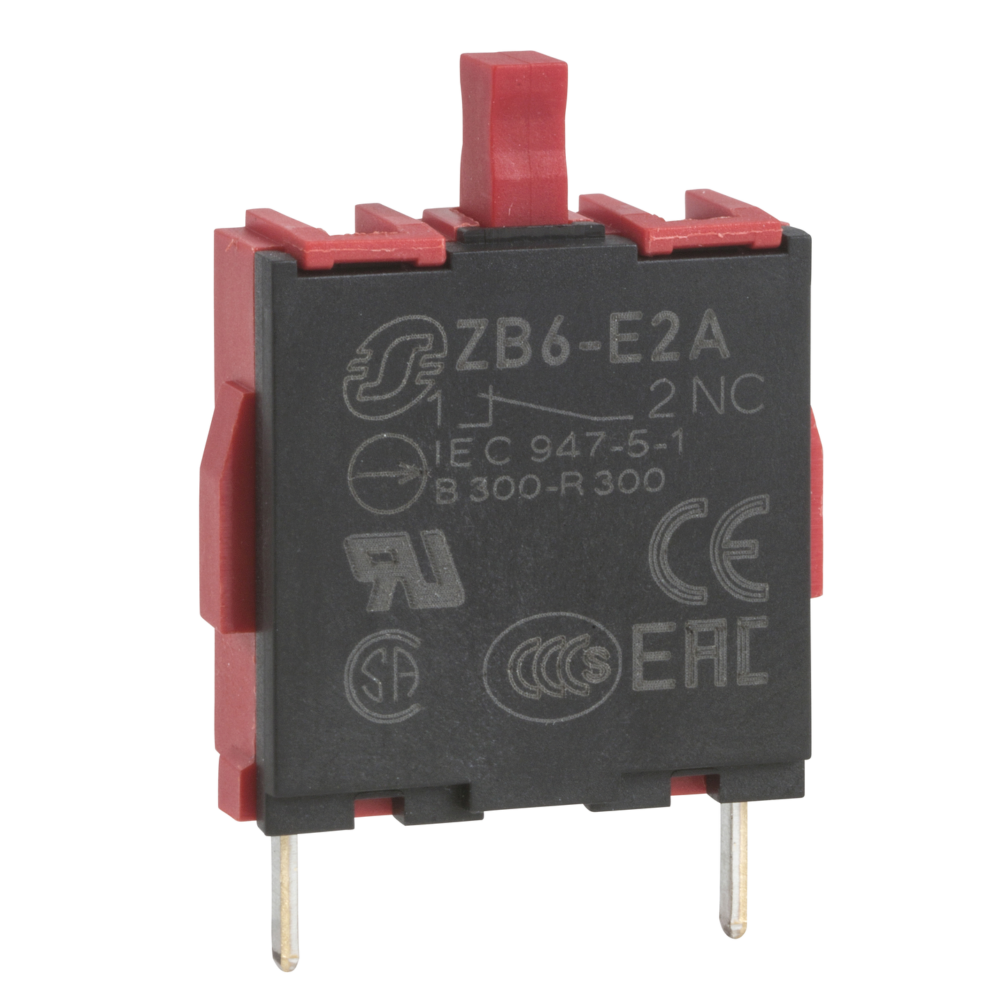 Schneider Electric-ZB6E2A-Harmony ZB6 - bloc contact pour bouton - Ø16mm - 1O - alliage d'argent