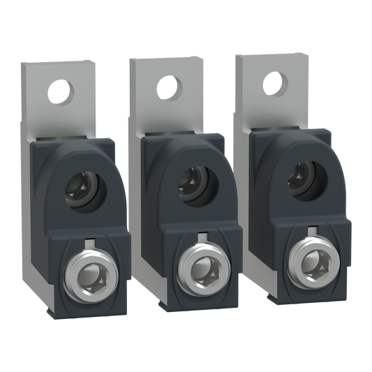 Schneider Electric-TPSCON51-TransferPacT TA250 - 3 bornes pour 2 câble 50 à 120mm² - séparateur de phases