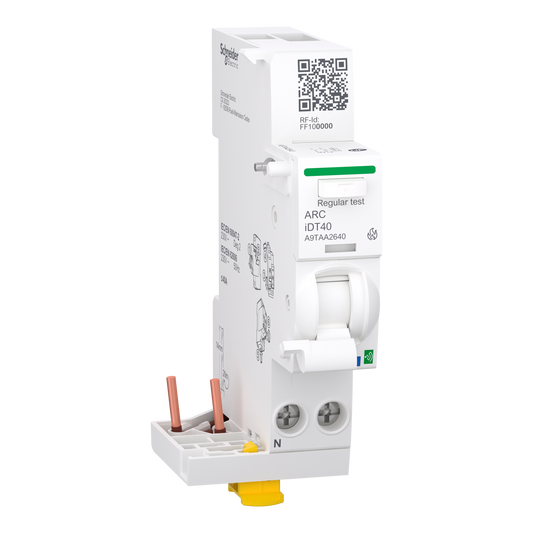 Schneider Electric-A9TAA2640-Acti9 Active  iDT40 module détecteur arc  connecté 1PN 40A