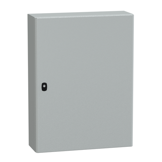 Schneider Electric-NSYS3D8620-PanelSeT S3D - Enveloppe acier - H800xL600xP200 - porte pleine