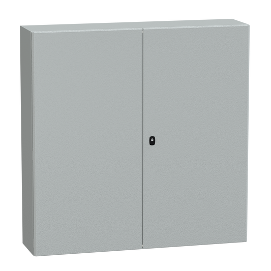 Schneider Electric-NSYS3D121230D-PanelSeT S3D - Enveloppe acier - H1200xL1200xP300 - 2 portes pleines