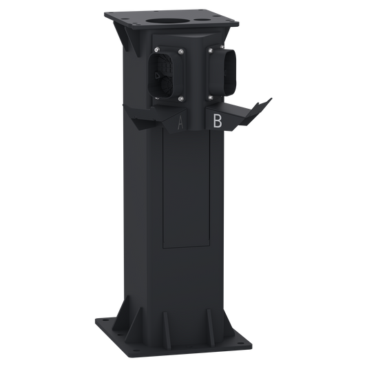 Schneider Electric-EVP1DB3LG-Evlink Pro DC - Pied pour borne - 2 prises CCS2 - Hauteur 75 cm