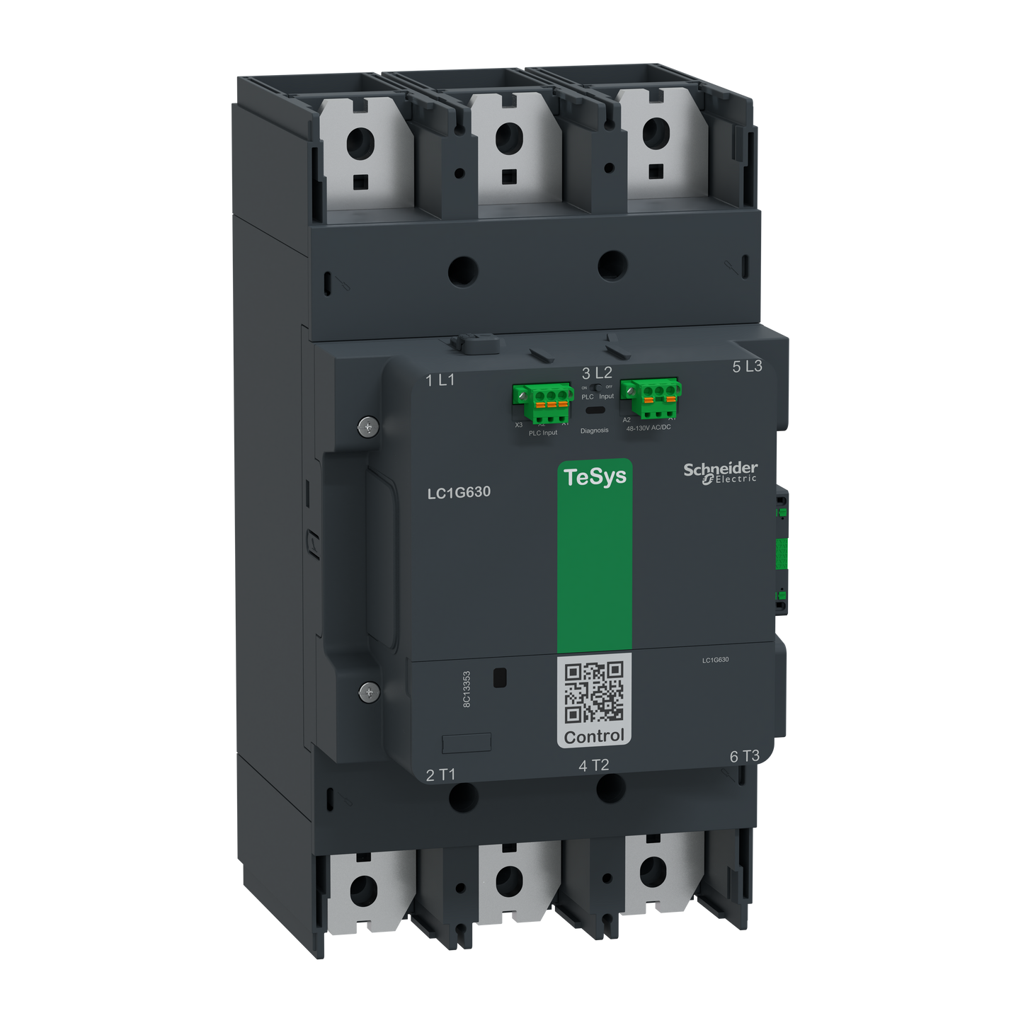 Schneider Electric-LC1G800LSEA-Contacteur TeSysG800 3P Advanced 200-500V ACDC