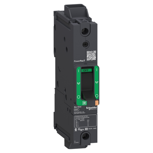 Schneider Electric-BJL16030-PowerPact B - disjoncteur BJ - 65kA 347V - TM30D - 1P - Everlink