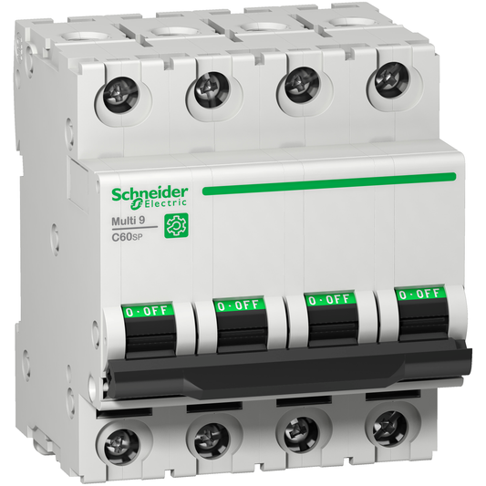 Schneider Electric-M9F21425-Multi9 C60SP - disjoncteur - 4P - B 25A - 10kA - 480Y/277V - UL1077