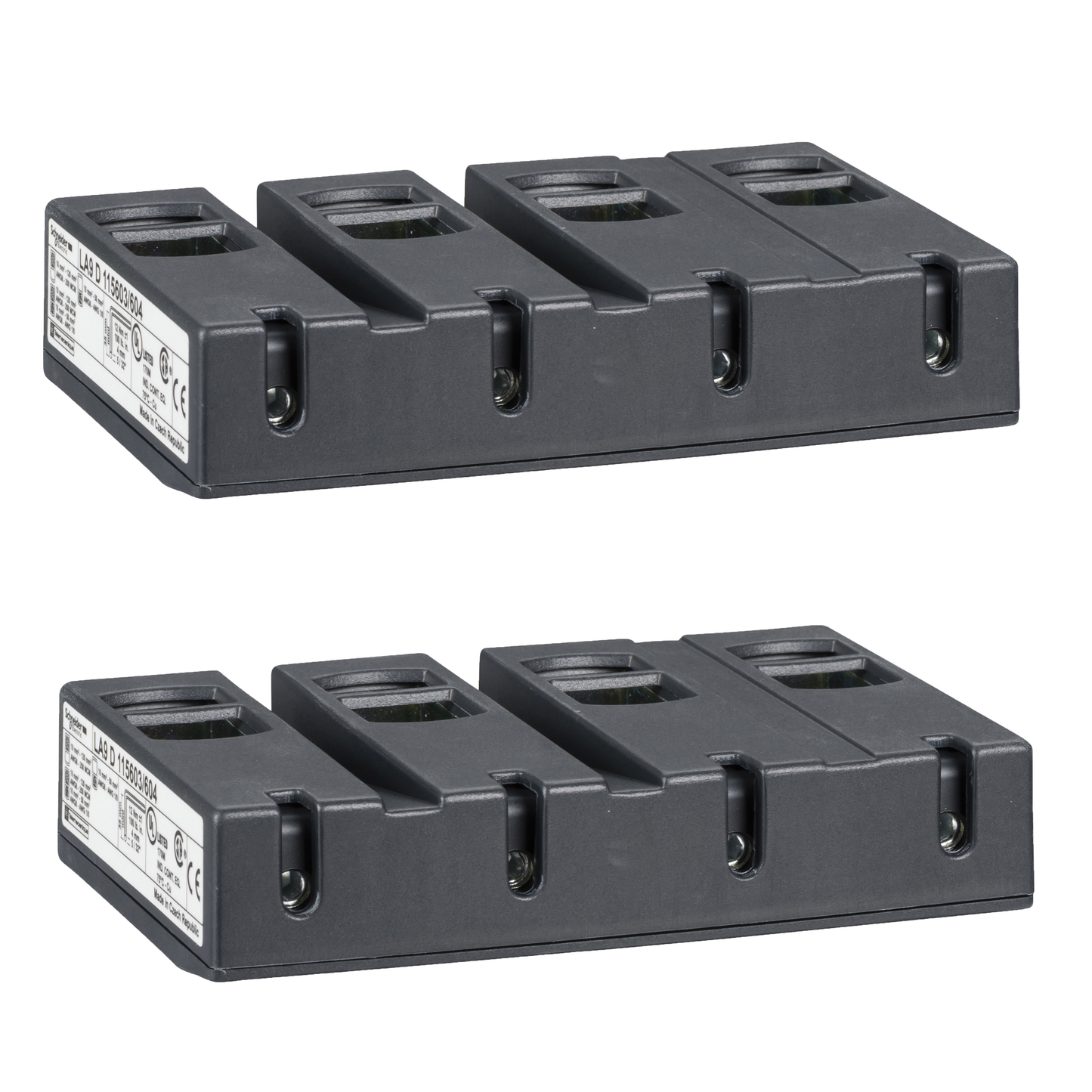 Schneider Electric-LA9D115604-TeSys LA9D - bloc de connexion - pour 4 pôles TeSys LC1D115 - lot de 2