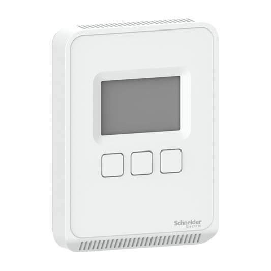 Schneider Electric-SLASLCV2-CO2/VOC/RH/Temp/3 Button/LCD/Analog