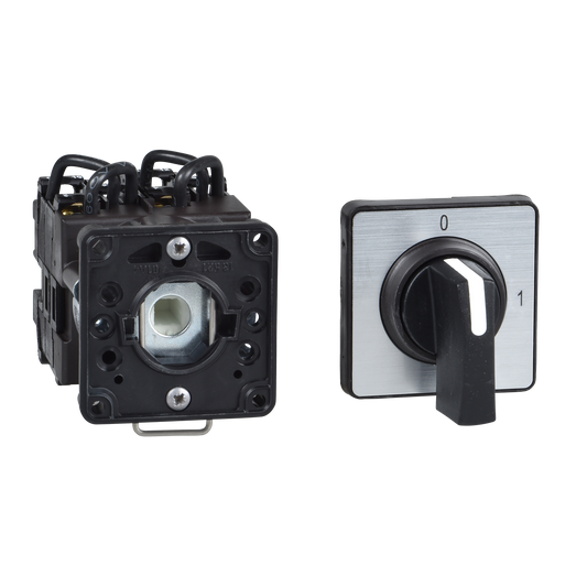 Schneider Electric-K2B1002HCH-Harmony - interrupteur à came - 2 pôles - 90° - 20A - fixation Ø22mm