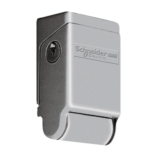 Schneider Electric-NSYAEDLDINS3D-PanelSeT Accessoires - poignée - 1/2 cylindre - DIN