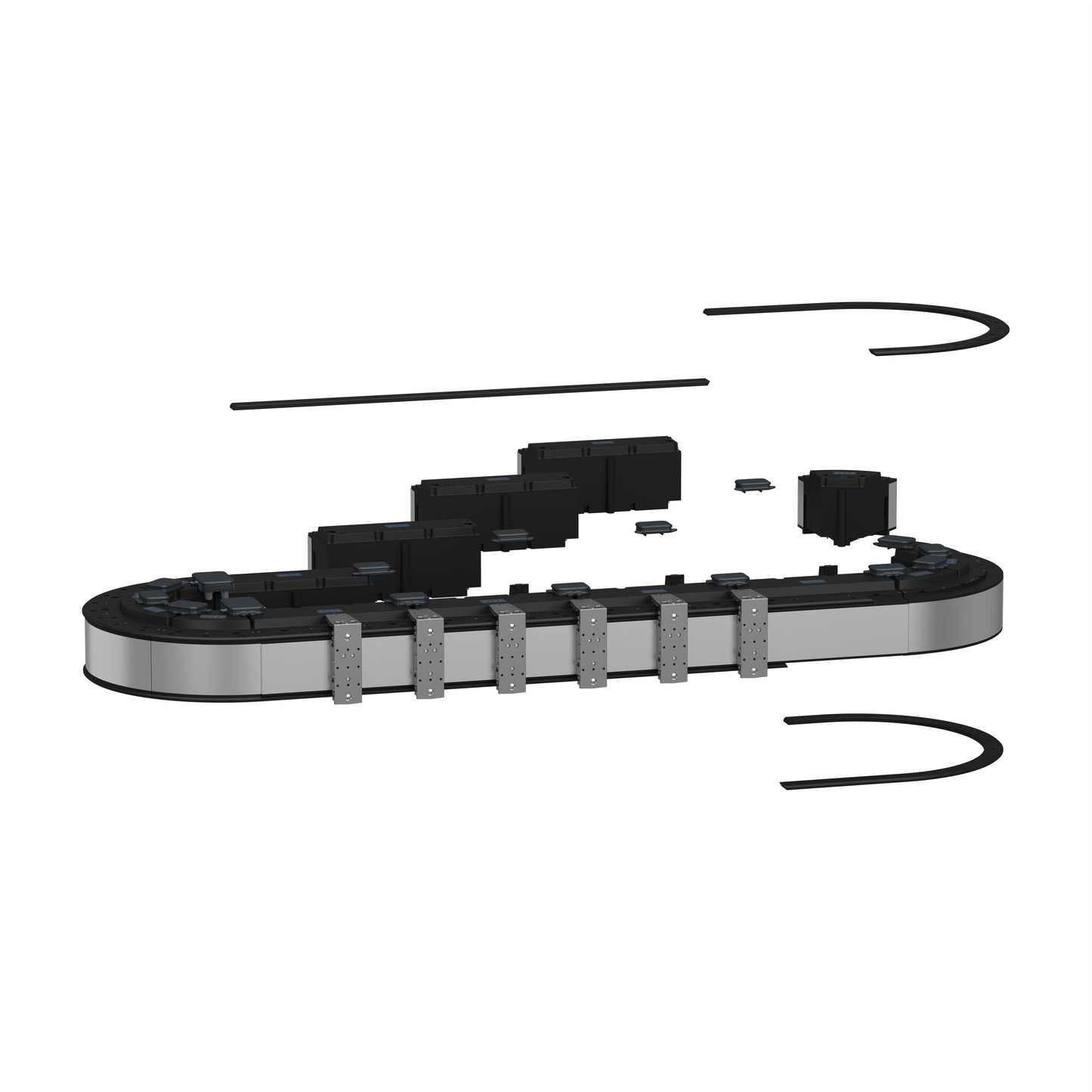 Schneider Electric-LXMMCAHS001S00-Accesoire LMC12 - Jeu de 2 butées pour extrémité de piste