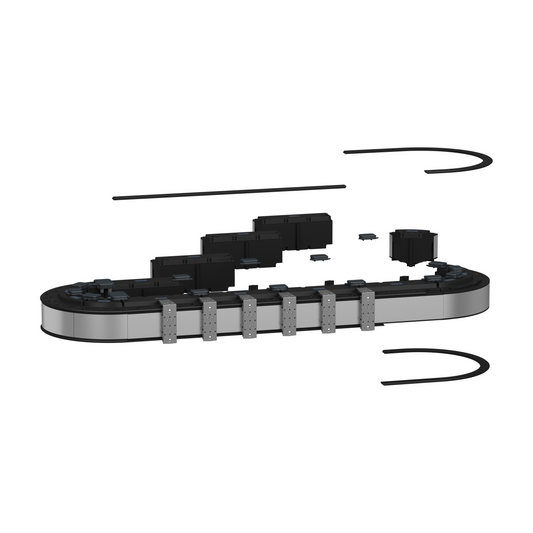 Schneider Electric-LXMMCAHS001S00-Accesoire LMC12 - Jeu de 2 butées pour extrémité de piste