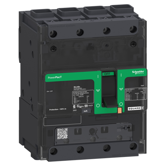 Schneider Electric-BGF46040-PowerPact B - disjoncteur BG - 35kA 600Y/347V - TM40D - 4P - cosse