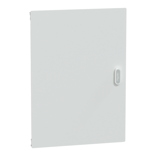 Schneider Electric-LVSSDP424-PrismaSeT S - Porte blanche pour coffret 4 rangées 24 modules