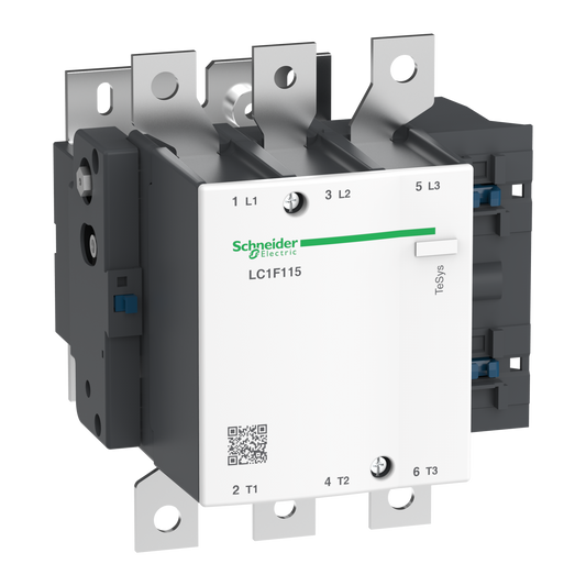 Schneider Electric-LC1F115X7-CONTACTOR LC1F115 3P WITH 600V COIL