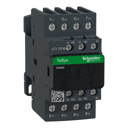 Schneider Electric-LC1DT40M7-TeSys LC1D - contacteur - 4P - AC-1 440V - 40A - bobine 220Vca