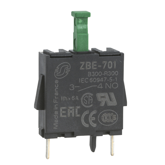 Schneider Electric-ZBE701-Harmony - bloc contact - 1F - raccordement sur circuit imprimé