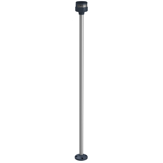 Schneider Electric-XVUZ800-Harmony XVU - socle de montage avec mat alu - 800mm - noir