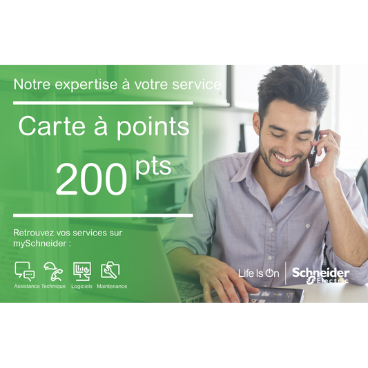 Schneider Electric-FSACSP200-Services en ligne - 200 points Services En Ligne digitale