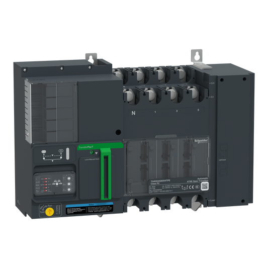 Schneider Electric-TA80D4S8004TPE-TransferPacT TA800 - inverseur de sources - Commutateur - 800A - 4P - 400Vca