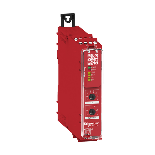 Schneider Electric-XPSUAB11CP-Preventa XPSU - module sécurité multifonctions - Cat1 - 1O/F - 24V - vis