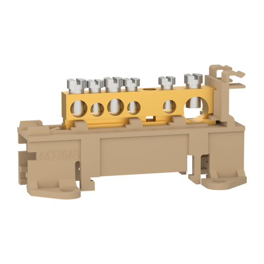 Schneider Electric-14976-PrismaSeT G Active - Bornier répartiteur - 125A - 500V - 6 trous