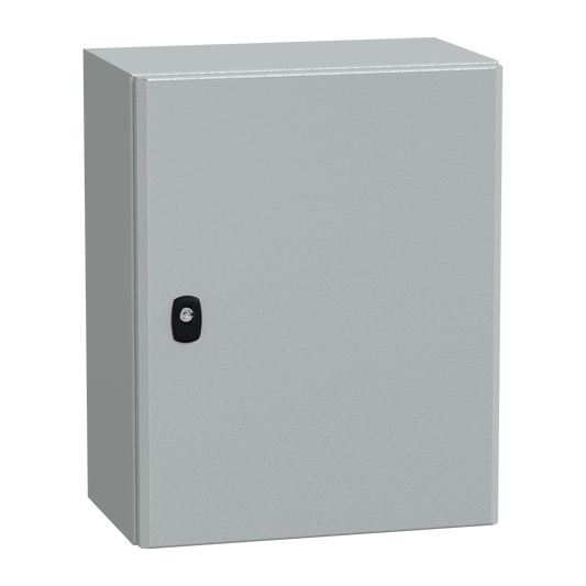 Schneider Electric-NSYS3D5425-PanelSeT S3D - Enveloppe acier - H500xL400xP250 - porte pleine
