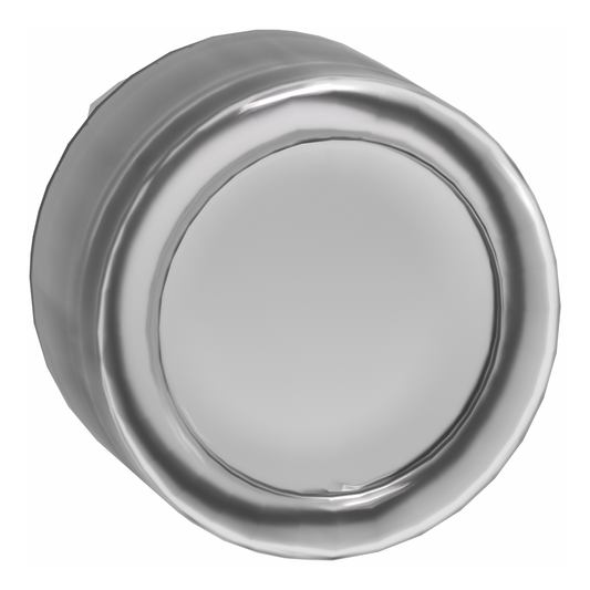 Schneider Electric-ZB4BW513-Harmony XB4 - tête bouton poussoir lumineux DEL - Ø22 - capuchonné - blanc