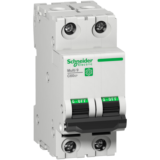 Schneider Electric-M9F23240-Multi9 C60SP - disjoncteur - 2P - courbe D - 40A 5kA 480Y/277V - UL1077
