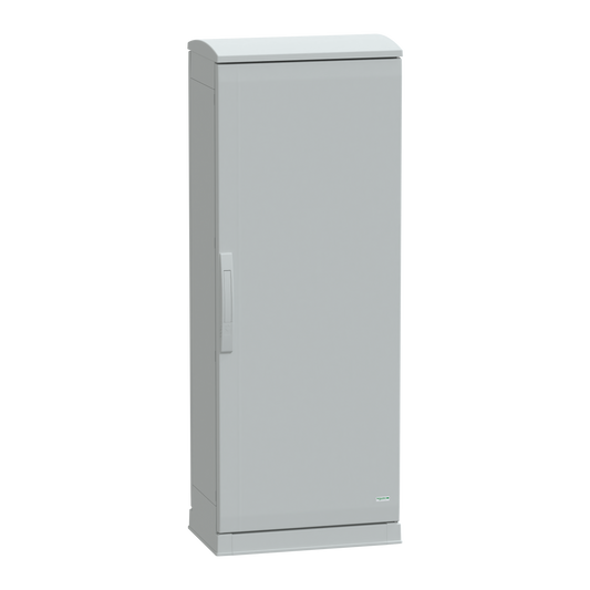 Schneider Electric-NSYPLAZT1253G-Thalassa - Armoire polyester socle + toit 1250x500x320- IP44 Ral 7035