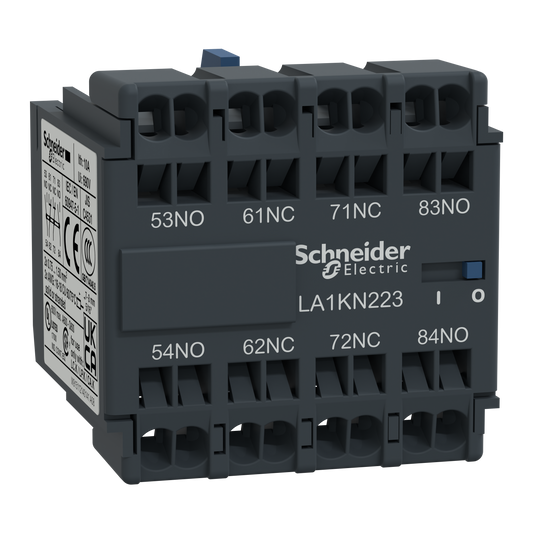 Schneider Electric-LA1KN223-TeSys CA - bloc de contacts auxiliaires - 2F+2O - bornes à ressort