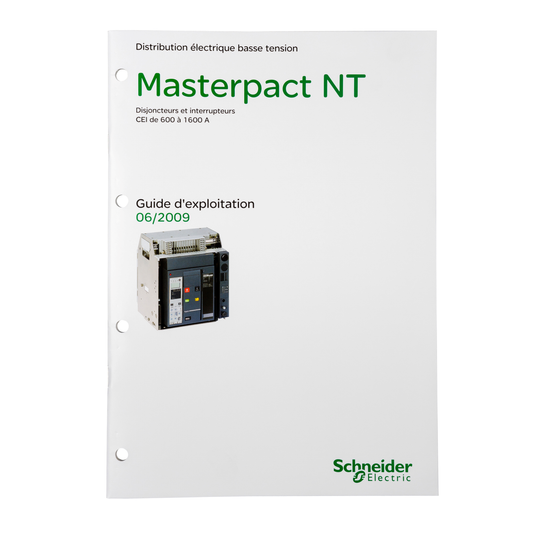 Schneider Electric-47106-ComPact NS - MasterPact NT - Guide - francais