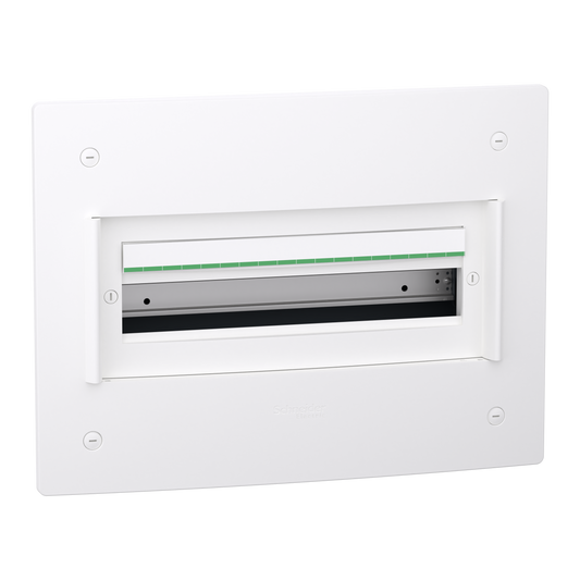 Schneider Electric-LVSXS118-PrismaSeT XS - Coffret encastré 1 rangée 18 modules - sans porte