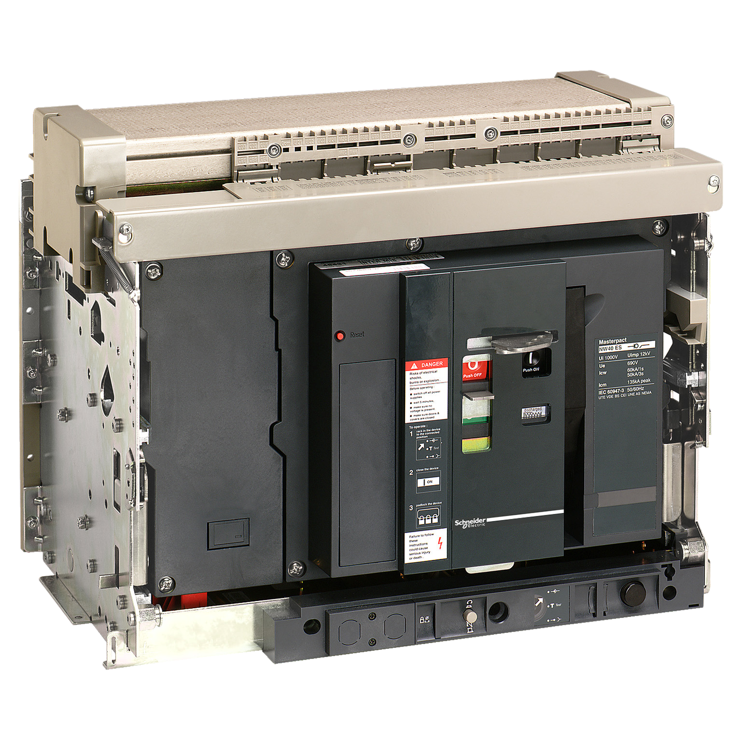 Schneider Electric-48431-ComPact NS - Interrupteur mise à la terre - 4P - aval