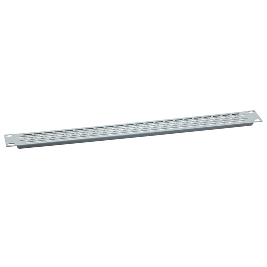 Schneider Electric-NSYCRTMR1U-Actassi plastron 19P 1U tôle perforé - RAL7035