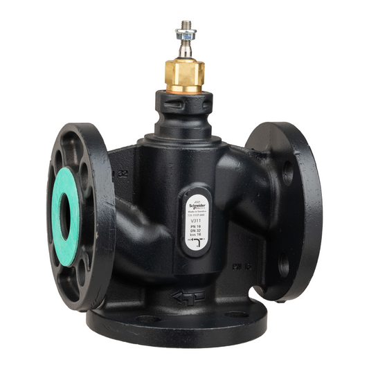 Schneider Electric-7311137000-Vanne 3 voies acier à bride PN16 DN32 Kv16