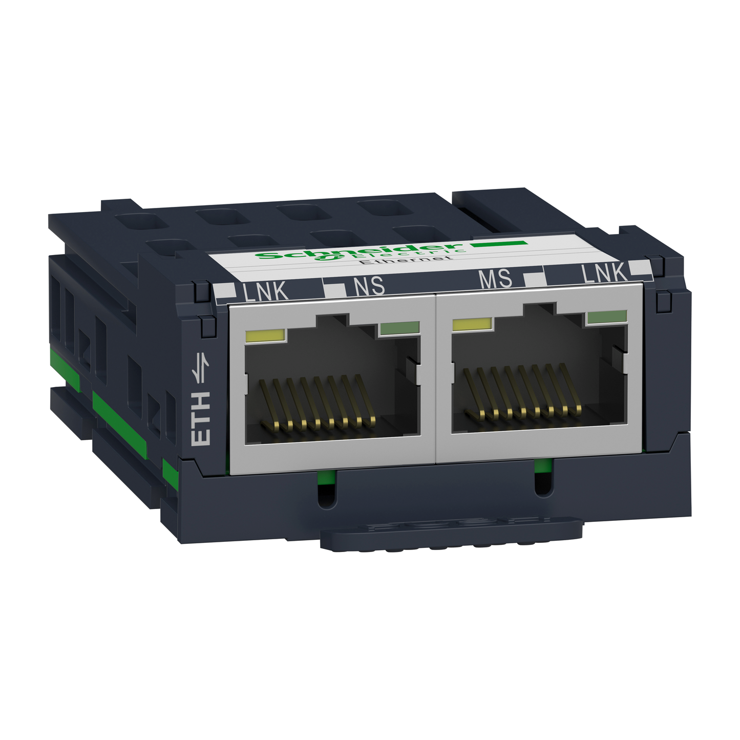 Schneider Electric-ZBRCETH-Harmony - module de comm. - réseau Modbus/TCP pour ZBRN1 - 2 connecteurs RJ45