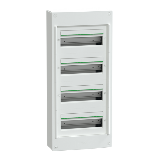 Schneider Electric-LVSXT413-PrismaSeT XS - Coffret saillie 4 rangées 13 modules - sans porte