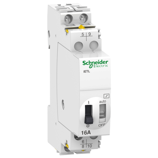 Schneider Electric-A9C32216-Acti9, iETL extension pour télérupteur 16A 1NO/NF+1NO 48VCA 24VCC 50-60Hz