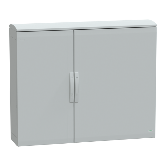Schneider Electric-NSYPLAT10123G-Thalassa - Armoire polyester toit 1000x1250x320 - IP44 Ral 7035