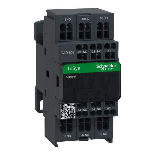 Schneider Electric-CAD503FE7-TeSys CAD503 - contacteur - 5F+0O - instantané - 10A - 115Vca