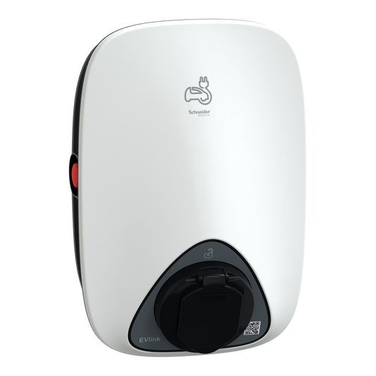 Schneider Electric-EVH4A07N400F-EVlink Home Smart 1Prise T2S - 7,4 kW - 32A avec capteur RDC-DD et TIC