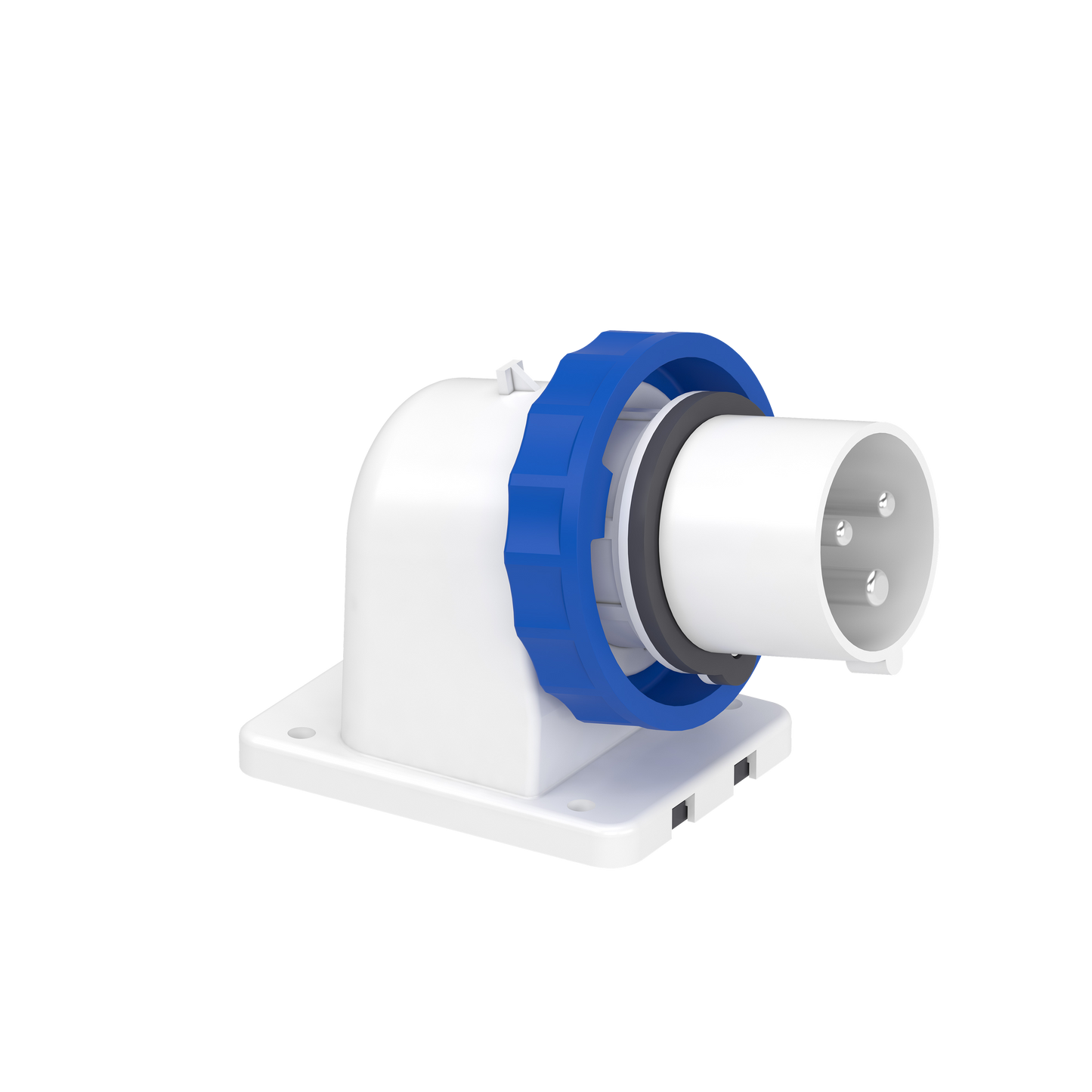 Schneider Electric-83854-Mureva - socle de connecteur industriel - 16 A - 2P+T - 200-250V CA - IP67