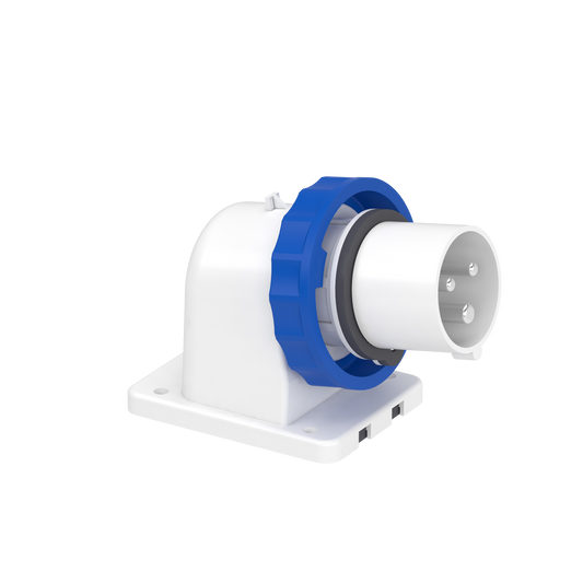 Schneider Electric-83854-Mureva - socle de connecteur industriel - 16 A - 2P+T - 200-250V CA - IP67