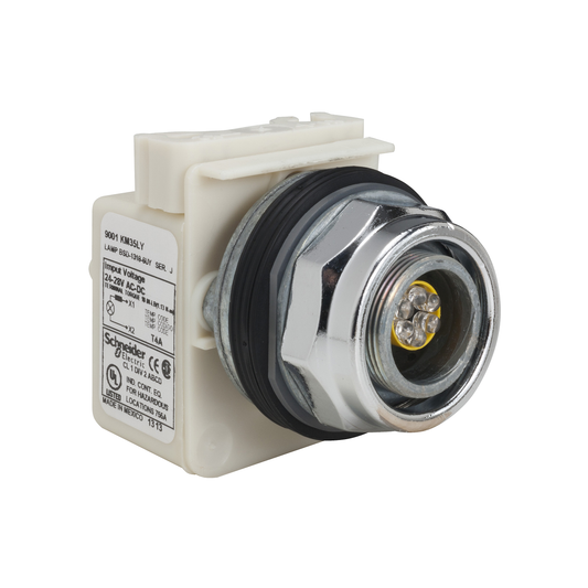 Schneider Electric-9001KP7-Harmony 9001K - voyant lumineux - Ø30 - rond sans lentille - 220/240Vca 50/60Hz