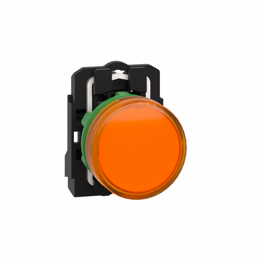 Schneider Electric-XB5AVB5-Harmony XB5 - voyant lumineux DEL - Ø22 - orange - 24V - vis étrier