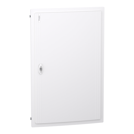 Schneider Electric-LVSXG524-PrismaSeT XS - Coffret plastique encastré 5 rang. 24 modules - avec porte pleine