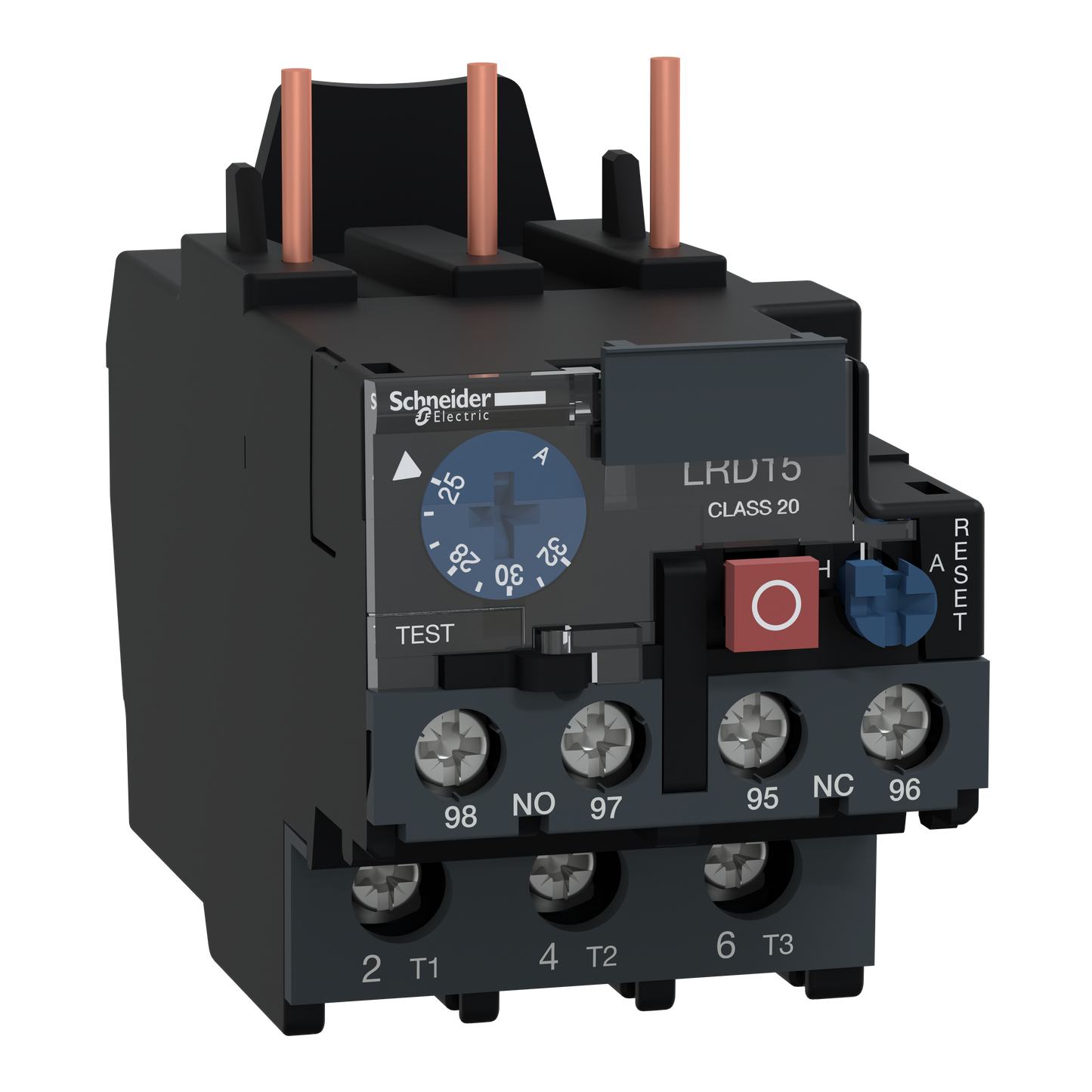 Schneider Electric-LRD1532-TeSys LRD - relais de protection thermique - 25..32A - classe 20