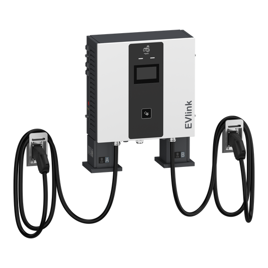 Schneider Electric-EVD1S60TBBC5-Evlink Pro DC - Borne de recharge - 60 kW - 2xCCS2  - Câble 5m