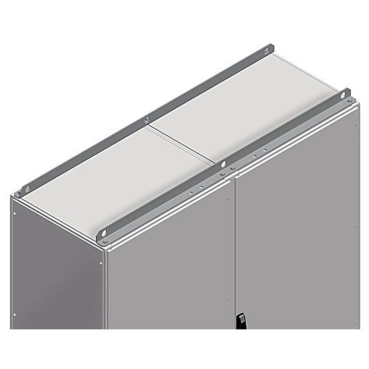 Schneider Electric-NSYSFTB16-PanelSeT Accessoires - 1 jeu de 2 cornières levage cellule SF/SFN - L1600mm