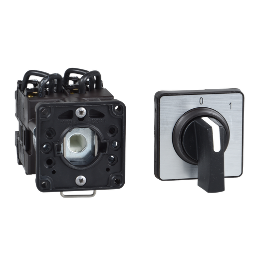 Schneider Electric-K1B002ACH-Harmony - interrupteur à came - 2 pôles - 45° - 12A - fixation Ø22mm